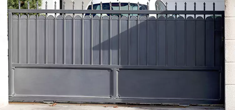 Metal Driveway Gate Installation La Crosse